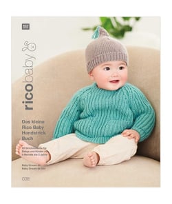 Le petit livre à tricoter Rico Baby - Rico Baby Dream Uni - Rico Design - N°38 Gris