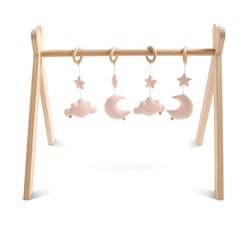 Arche d'éveil bois avec 4 jouets