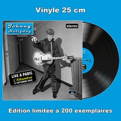 Johnny Hallyday Live à Paris, L'Alhambra - 17 septembre 1960 - Stéréo - vinyle