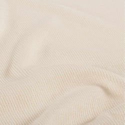 Tissu Jersey Maille Coton uni Ecru