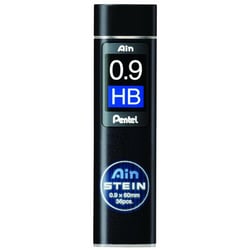 Mine de rechange pour porte-mine PENTEL - Lot de 12 étuis de 36 mines - 0,9 mm - HB