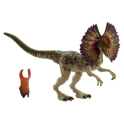 Jurassic World : Renaissance - Figurine Hammond Collection Dilophosaurus - Mattel