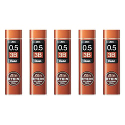 Mine de rechange Pentel - AIN STEIN C275 - 0,5 mm - Dureté 3B - Lot de 5 étuis