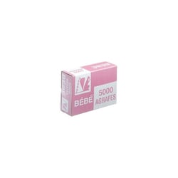 Boite de 5000 Agrafes BB 8/4 en cuivre