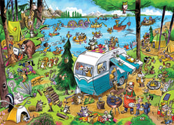 Puzzle 350 pièces - L'Appel de la Nature - Cobble Hill