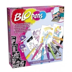 Set de coloriage - LANSAY - Blopens Set d'activités féériques