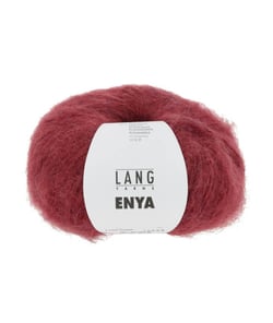 Pelote d'Alpaga à tricoter ENYA - Lang Yarns 0060 Rouge