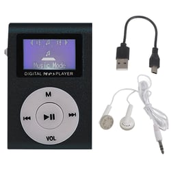 Lecteur MP3 Rose Compact Avec Écouteurs Et Écran Haute Qualité Noir YONIS