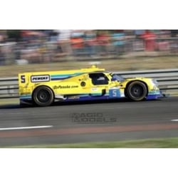 Voiture Miniature de Collection - SPARK - ORECA 07 - 1/18 - Yellow/Blue - Le Mans 2022