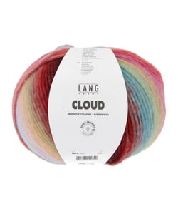 Pelote de laine CLOUD - 100GR - Lang Yarns Multicolore (0005)