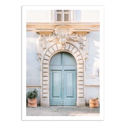 Affiche 50x70 cm - Blue tones of Rome - Italy travel photography Raisa Zwart