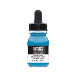 Encre acrylique 30ml - Bleu de ceruleum - Liquitex