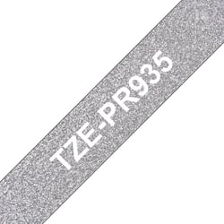 Brother - Cartouche ruban Etiqueteuse Brother 12mm Argenté TZe-PR935