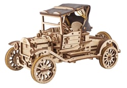 Voiture rétro UGR-T Ugears – Puzzle 3d en bois