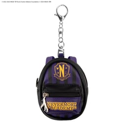 Porte-clés Pochette Violet Académie Nevermore - Mercredi