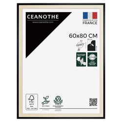 Cadre photo Palma noir 60x80 cm