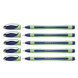 Lot de 5 stylos feutres Fineliner SCHNEIDER Xpress 0.8 mm - Bleu