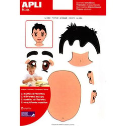 Apli Agipa - Gommettes Le visage x 24