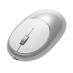 Satechi Souris d'Ordinateur Sans Fil M1 Ambidextre Bluetooth 4.0 Moderne et Ergonomique Argent