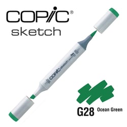 Copic - Marqueur à l'alcool Copic Sketch G28 Ocean Green