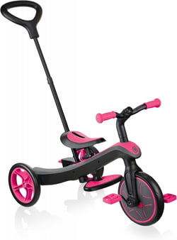Trottinette enfant Trike Explorer 4 en 1 Rose Fushia - Globber