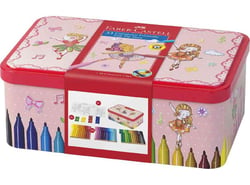 Lot de 33 feutres de coloriage - FABER-CASTELL - Connector Pen - Couleurs assorties
