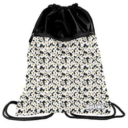 Sac piscine Fleurs 45 CM Blanc