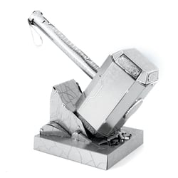 Avengers/Thor's Hammer Mjolnir - Maquette 3D en métal avec 2 feuilles