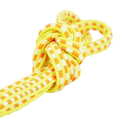 Bobine 25m Elastique rectangle 6 mm orange et jaune fluo