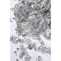 Flocons déco-métal, Boite 1g, argent