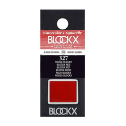 Aquarelle Rouge Blockx  1/2 godet - S3