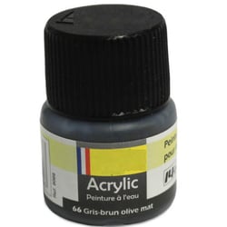 Gris Brun Olive acrylique 12ml