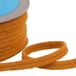 Bobine 20m double cordon fils 10mm marron cuivré