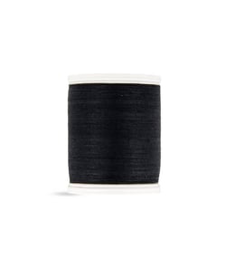 Fil à Coudre Laser Coton 400 Universel de Distrifil : Qualité et Polyvalence pour Vos Projets de Couture Noir