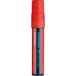Lot de 10 marqueurs craie liquide - SCHNEIDER - Maxx 260 - Rouge