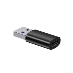 Baseus Adaptateur USB-C vers USB 3.1 Modèle Ingenuity Charge et Synchronisation 10 Gb/s Noir