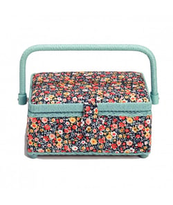 Coffret à couture Millefleurs rectangulaire - Prym Multicolore