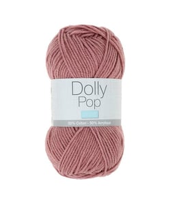 Fil à tricoter Coton et Acrylique Dolly Pop - Trimits 119 Rose