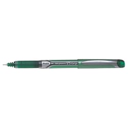 Stylo roller PILOT - Hi-Tec V5-Grip - Encre liquide verte - Pointe fine 0,3 mm