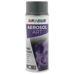 Spray de peinture - Gris bleu - RAL 7031 - Brillant - Tous supports - Aérosol Art