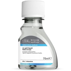 Fiel de bœuf liquide - Peinture aquarelle - Fluidifie la couleur - Winsor et Newton