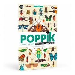 Poster découverte avec stickers insectes