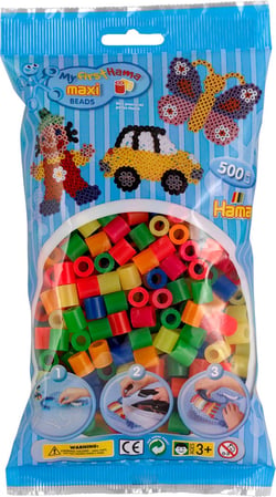 Perle à repasser MAXI 500 perles néon (mix 51)