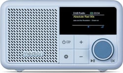 Mini radio portable MEDION - AAAQH12606 - Bleu