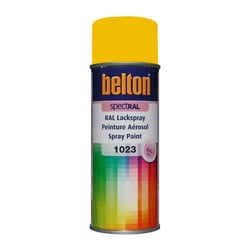 Spray de peinture Belton Spectral RAL1023 Jaune signalisation 400ml