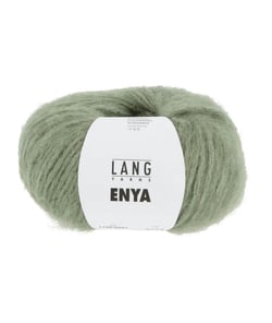 Pelote d'Alpaga à tricoter ENYA - Lang Yarns 0091 Vert
