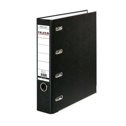 Classeur à levier à double mécanique PP A4 - Noir - x 10 - Falken