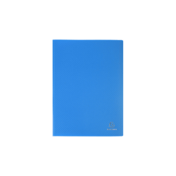 Porte-vues - 160 vues - 80 pochettes - Bleu - A4 - Souple - Exacompta