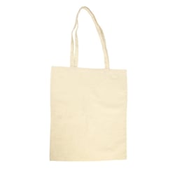 Sac en coton à décorer Tote bag 38x42 cm Anses longues 70 cm