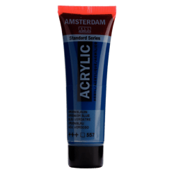 Peinture acrylique en tube - Bleu verdâtre - 557 - Amsterdam - 20ml